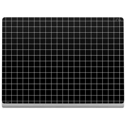 Black Grid Surface Book 2 15in Skin